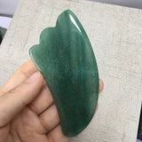 Green Aventurine Scrapping Plate Body Therapy Massager