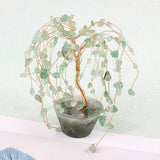 Green Aventurine Tree of Life Balance Lucky Wish Willow Ornament