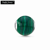 Green Beads Charm Beads, Karma Europe Good Jewelry Fit Key Necklace Bracelet