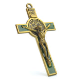 Catholic St Benedict Crucifix 77mm Charm Pendant 6pcs