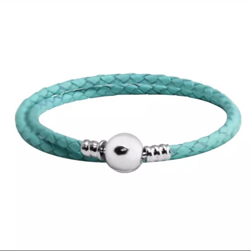 925 Sterling Silver Clasp Bracelet for Charms