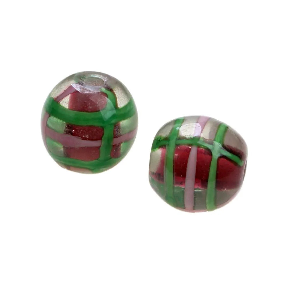 6PCS/LOT Lampwork Glass Beads for DIY Jewelry Making
