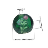 6PCS/LOT Lampwork Glass Beads for DIY Jewelry Making