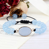 Bohemian Green Crystal Charm Bracelet for Women