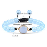 Bohemian Green Crystal Charm Bracelet for Women