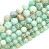 Green Crystal Light Pink Stone Charm Loose Beads Jewelry Making DIY 6/8/10MM