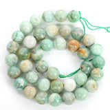 Green Crystal Light Pink Stone Charm Loose Beads Jewelry Making DIY 6/8/10MM