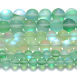 Green Crystal Stone Beads 6 8 10mm for Jewelry Making