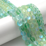 Green Crystal Stone Beads 6 8 10mm for Jewelry Making
