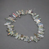 Green Quartz Point Pendant, Healing Crystal Necklace