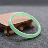 Green Jade Bangles Bracelets Lucky Amulet for Women