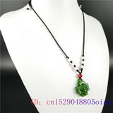 Green Jade Cross Necklace Pendant Jesus Vintage Women Chinese Jadeite Jewelry