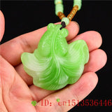 Green Jade Goldfish Pendant for Women Chinese Jewelry Natural Necklace Charm