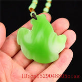 Green Jade Goldfish Pendant for Necklace Chinese Jadeite Amulet Charm