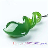 Green Jade Heart Necklace Pendant Gift Gemstones Necklaces Amulets Jewelry