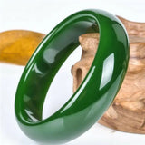 Green Jade Natural Jade Bangle Bracelet 56mm--64mm