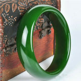 Green Jade Natural Jade Bangle Bracelet 56mm--64mm