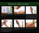 Green Jade Natural Jade Bangle Bracelet 56mm--64mm