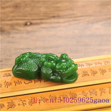Green Jade Pixiu Pendant Amulet Charm Chinese Necklace Jadeite Jewelry