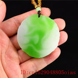 Green Jade Pixiu Pendant Jewelry for Chinese Women Amulet Necklace