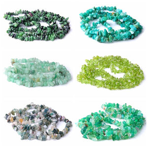 Natural Malachite Amazonite Aventurine Chip Bead for Jewelry Making