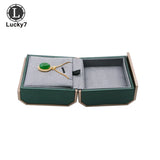 Green Octagonal Magnetic Jewelry Box Pendant Bracelet Box