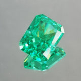 Green Paraiba Tourmaline Radiant Cut Beads for DIY Jewelry