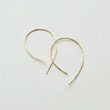 14K Hoop Earrings Minimalist Brincos Boho Jewelry Gift G-11