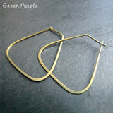 14k Gold Filled Hoop Earrings for Women Brincos Jewelry Gift