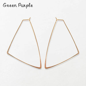 Triangle Earrings Jewelry Filled & Sterling Silver Earrings