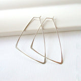 Triangle Earrings Jewelry Filled & Sterling Silver Earrings