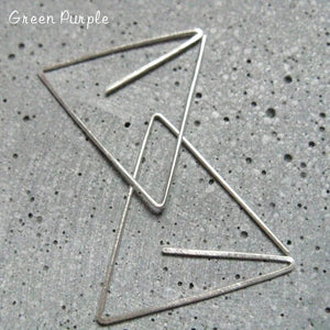 14K Filled Hoop Earrings 925 Silver Jewelry