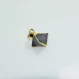 Green Rainbow Stone Pendant Fluorite Necklace
