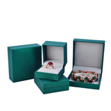 Green Right Angle Jewelry Box Wedding Accessories