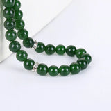 Green Stone Tassel 99/33 Prayer Beads Rosary Islamic Muslim Allah Tasbih