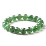 Green Strawberry Quartz Bracelet Cyrstal Beaded Lucky Jewelry