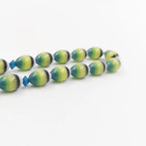 Green Tasbih Resin Beads Muslim Misbaha with Tassel