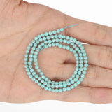 Green Turquoises Natural Faceted Stone Beads for Jewelry Making