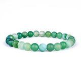 Green Natural Turquoise Agate Lapis Lazuli Bracelet 8MM