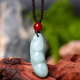 Emerald Jade Pendant Smart Beans Blessing Beans