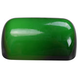 Classic Green Glass Banker Lamp Cover