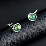 Earth Shells Copper Cufflinks for Tuxedo
