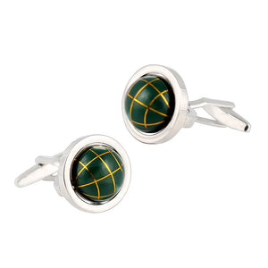 Earth Shells Copper Cufflinks for Tuxedo