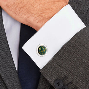 Earth Shells Copper Cufflinks for Tuxedo