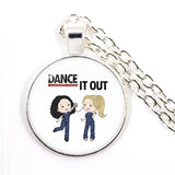 Grey Anatomy Necklace You Are My Person Art Photo Cartoon Doctor Nurse Glass Nec