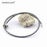 Grey Moments Double Woven Leather Bracelet for Woman DIY Jewelry
