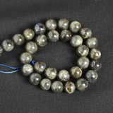 Grey Moonlight Stone Beads - Flash Stone Loose Beads