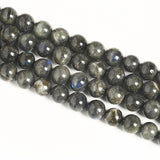Grey Moonlight Stone Beads - Flash Stone Loose Beads
