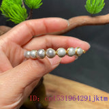Grey Pearl Bracelets 925 Silver Vintage Charms Beaded Jewelry