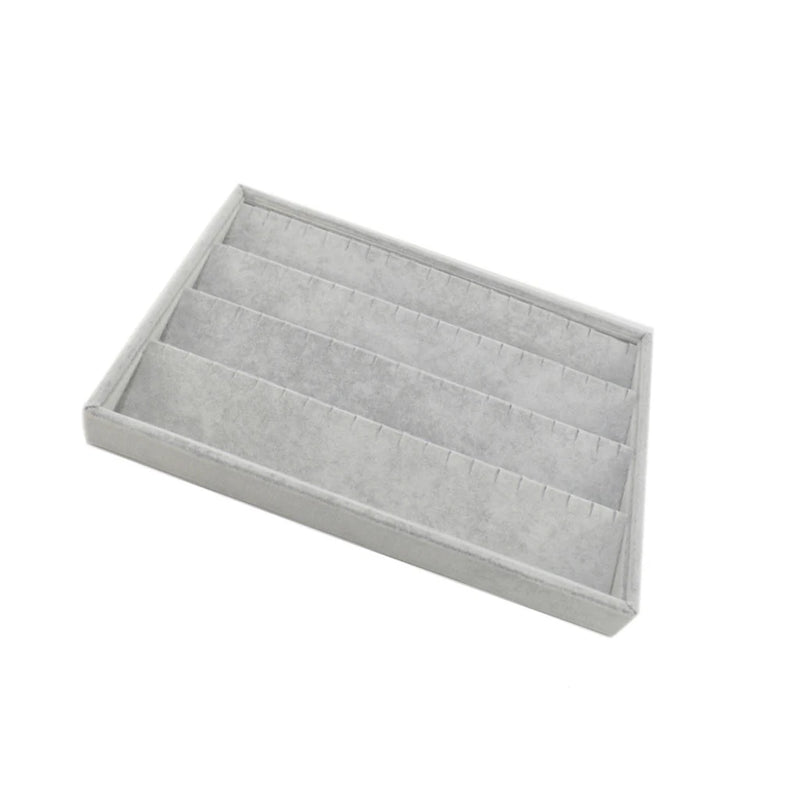 Rectangle Velvet Earrings Jewelry Display Box Case